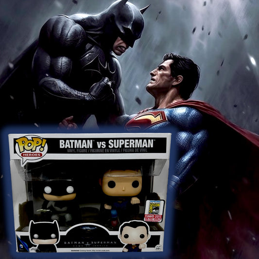 SOLD 2015 SDCC Batman Vs Superman 2 Pack LE500