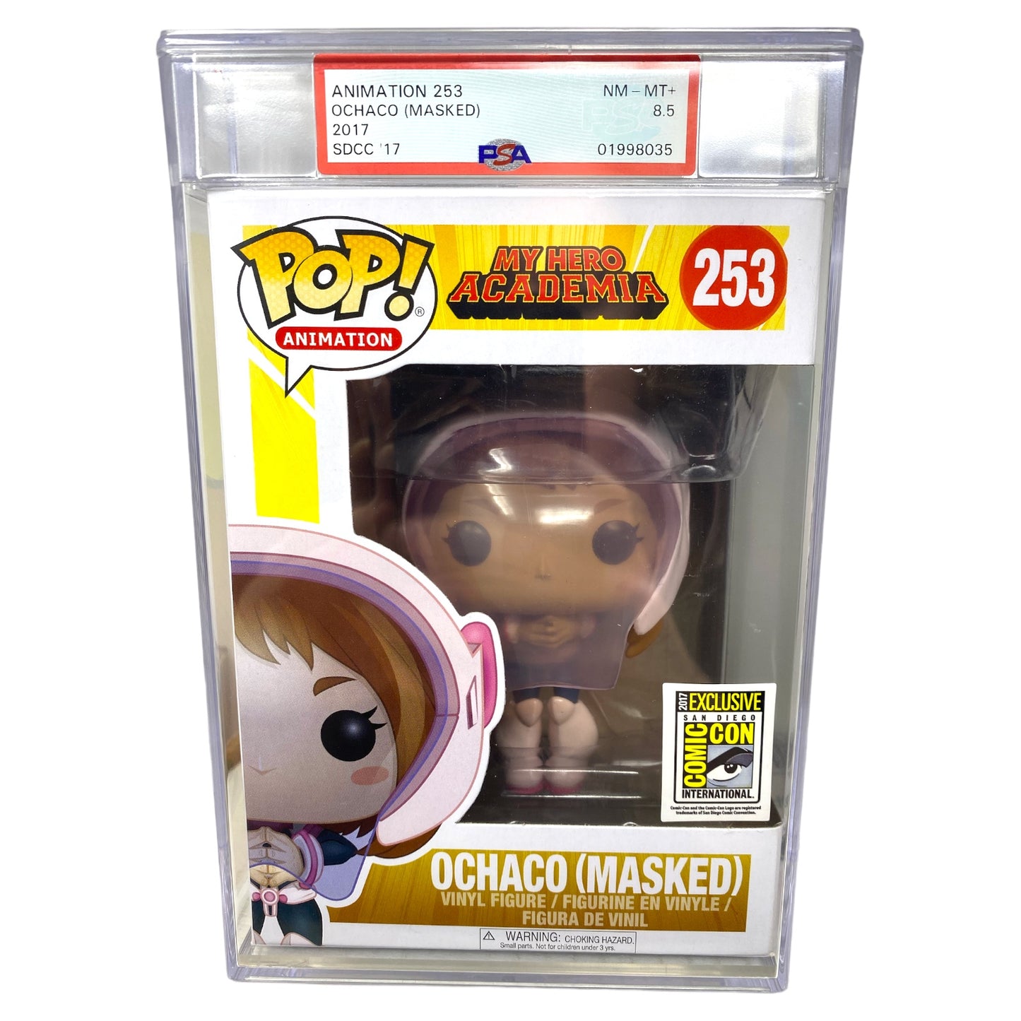 PSA Grade 8.5 2017 Ochaco (Masked) 253 SDCC