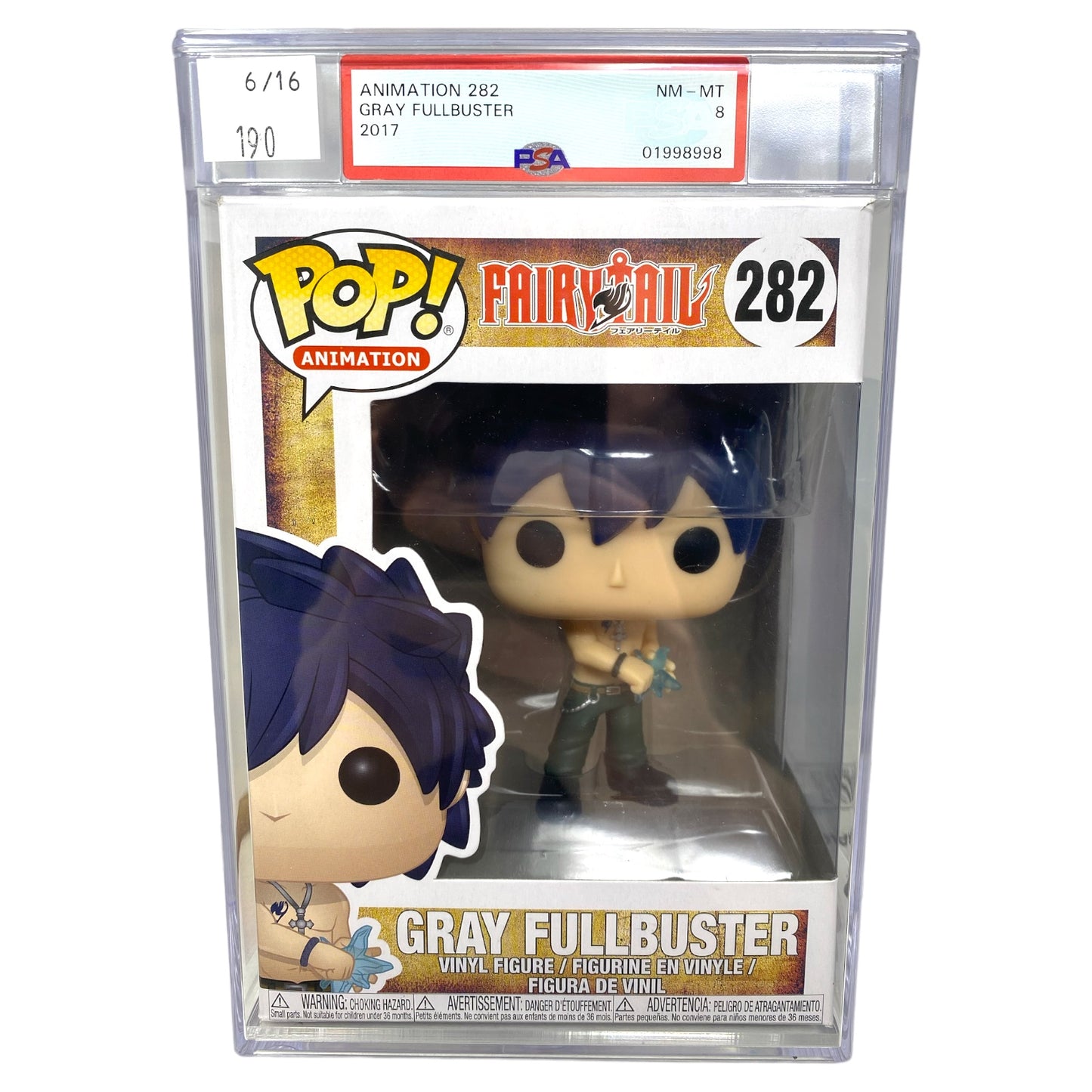 PSA Grade 8 Gray Fullbuster 282