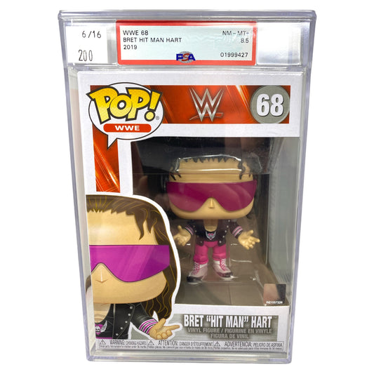 PSA Grade 8.5 2019 Bret “Hit Man” Hart 68