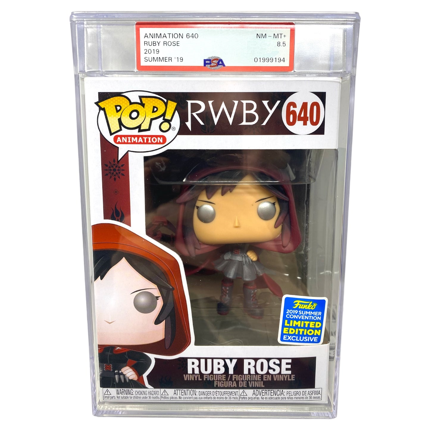 PSA Grade 8.5 2019 Ruby Rose 640 Summer Convention