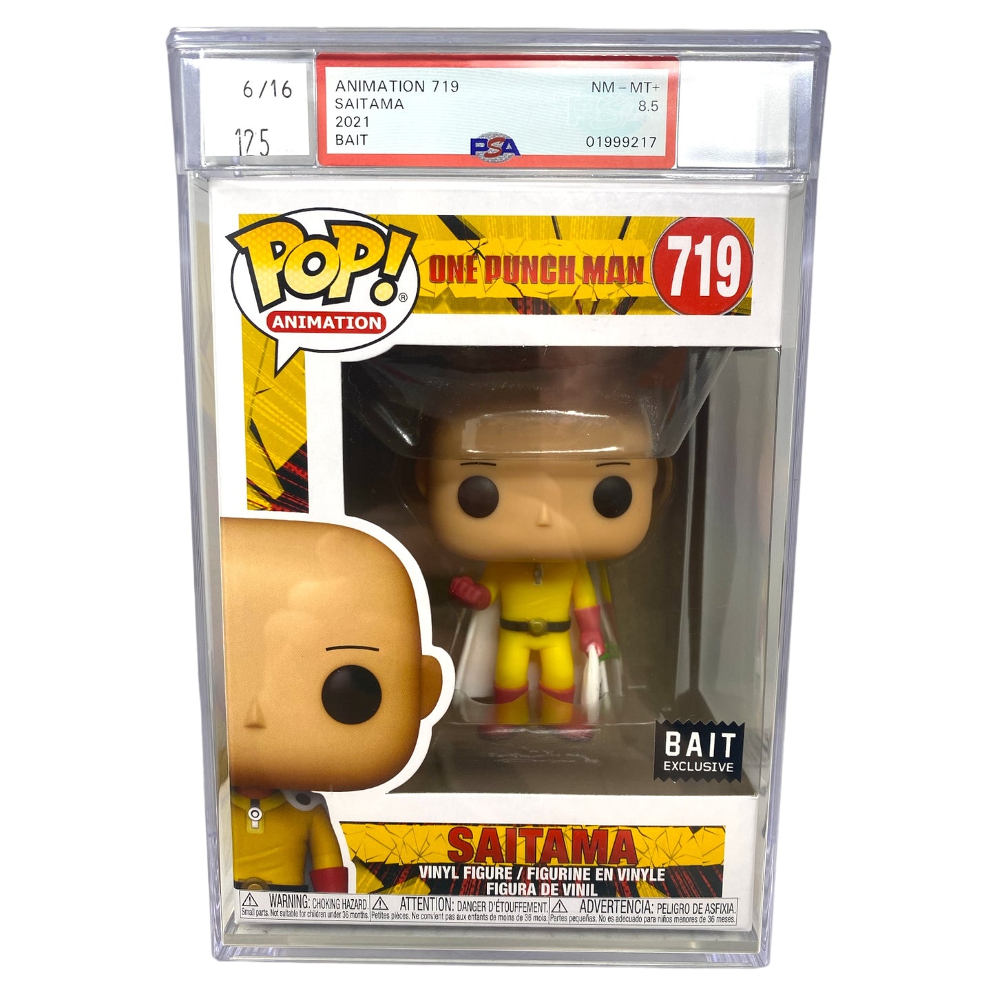 PSA Grade 8.5 2021 Saitama 719 Bait Exclusive