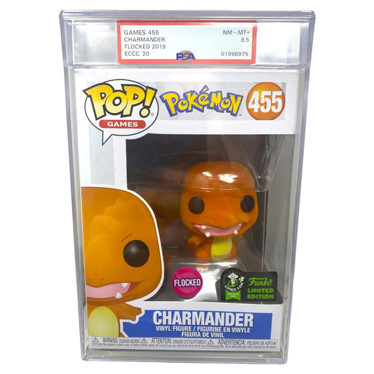 SOLD - PSA Grade 8.5 2019 Flocked Charmander 455 ECCC