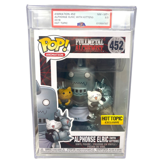 PSA Grade 8.5 2018 Alphonse Elric (with kittens) 452 Hot Topic