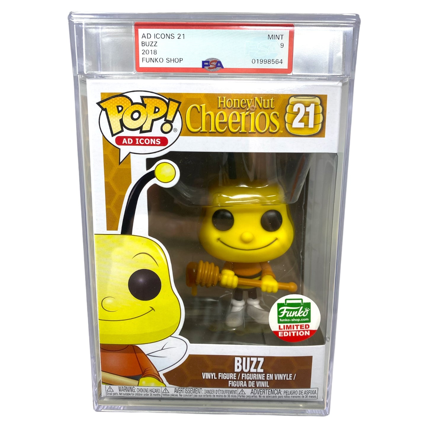 PSA Grade 9 2018 Buzz 21 Funko Shop Exclusive