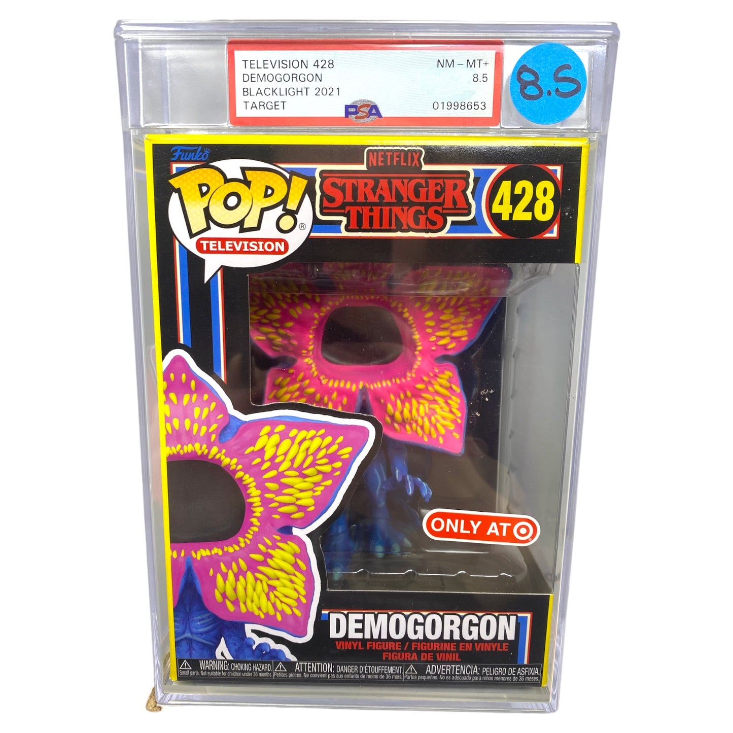 PSA Grade 8.5 2021 Demogorgon 428 Target Exclusive