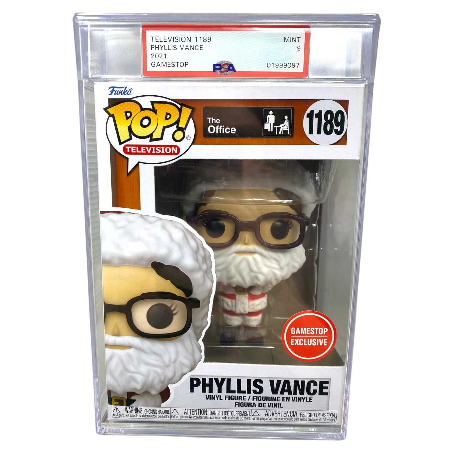 PSA Grade 9 2021 Phyllis Vance 1189 GameStop Exclusive