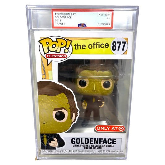 PSA Grade 8.5 2019 Goldenface 877 Target Exclusive