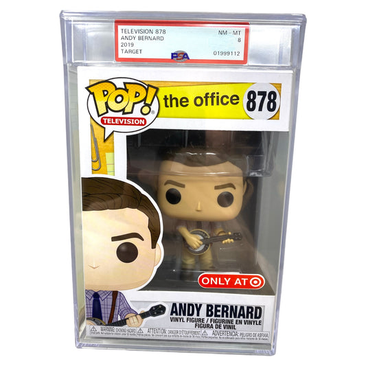 PSA Grade 8 2019 Andy Bernard 878 Target Exclusive