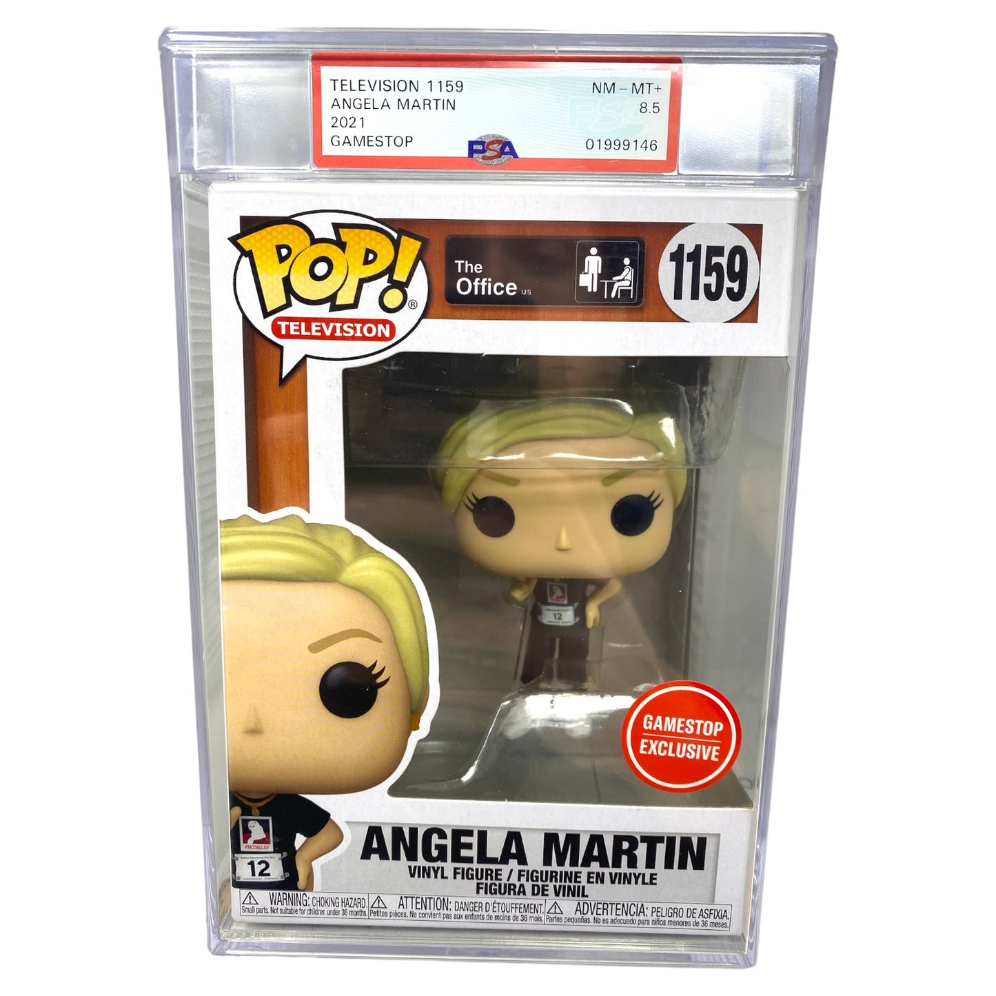 PSA Grade 8.5 2021 Angela Martin 1159 GameStop