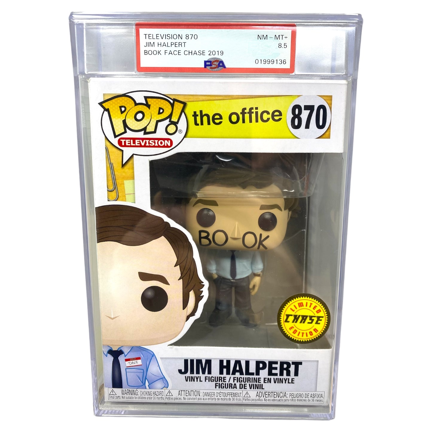 PSA Grade 8.5 2019 Jim Halpert 870 Chase