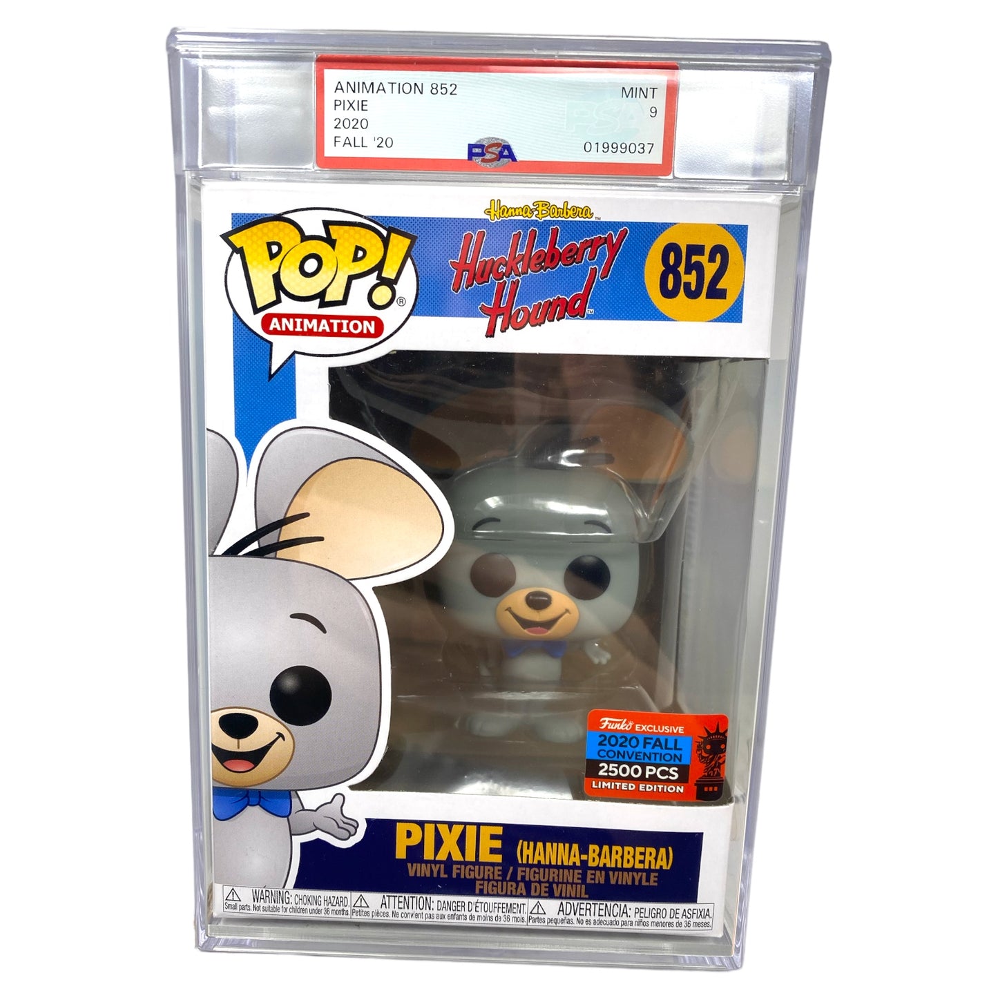 PSA Grade 9 2020 Pixie (Hanna-Barbera) 852 Fall Convention