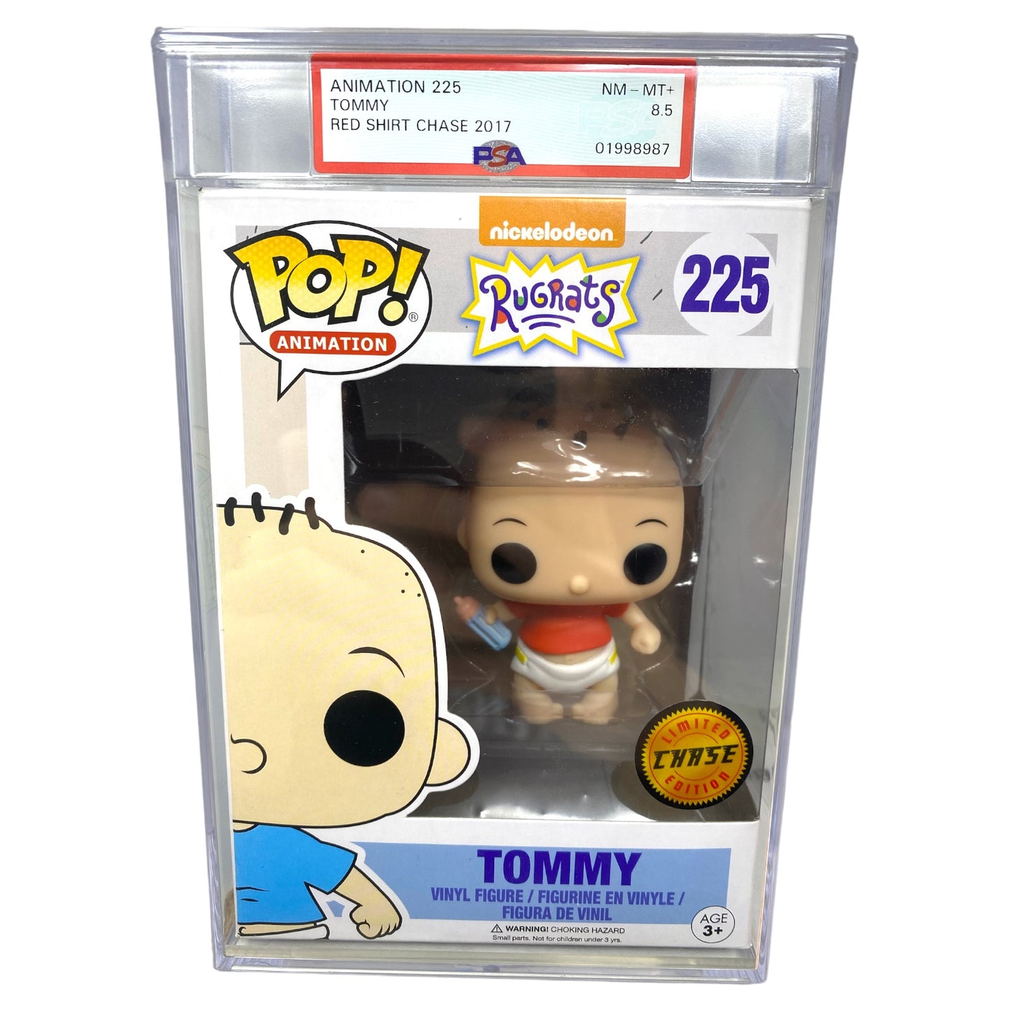 PSA Grade 8.5 2017 Tommy Red Shirt Chase 225