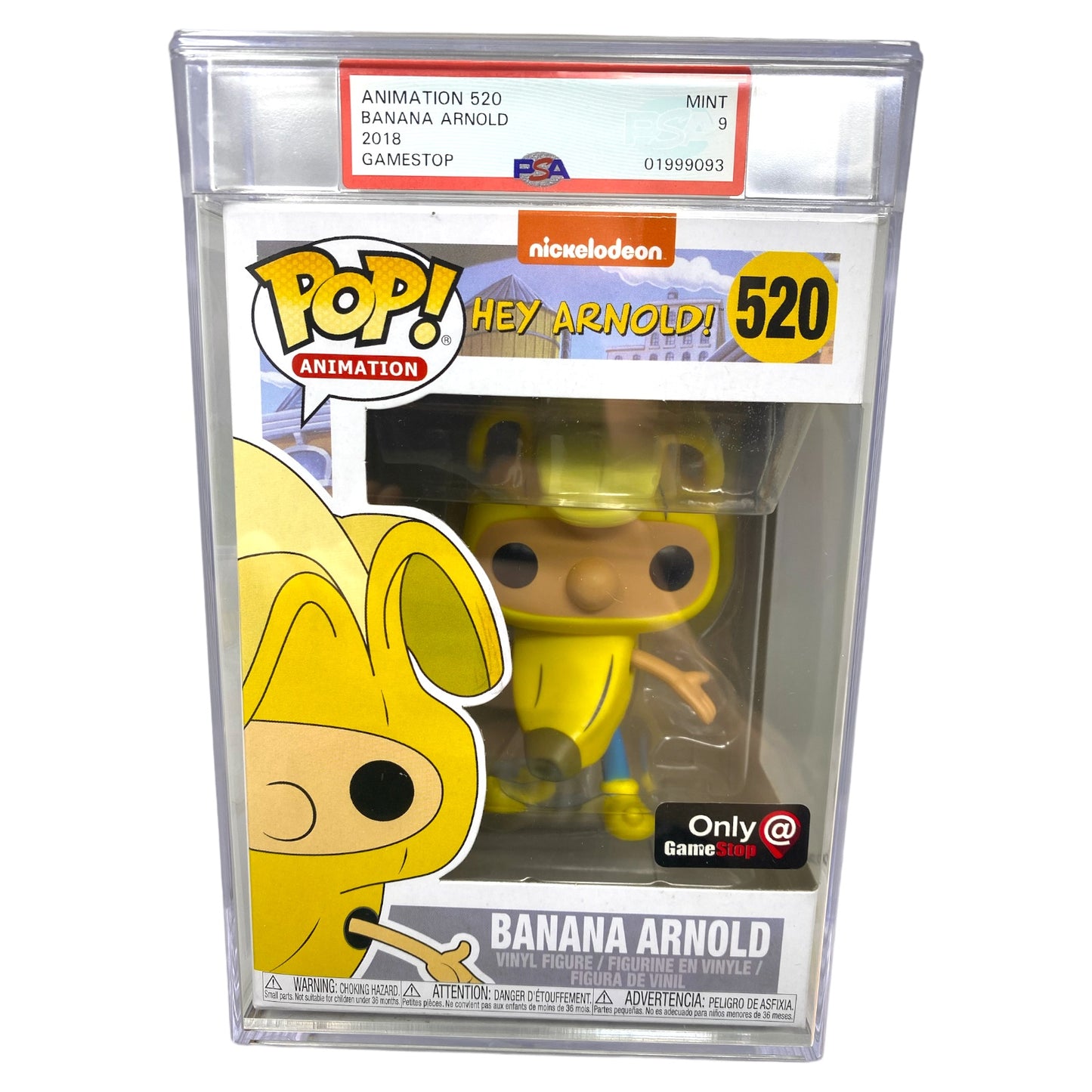 PSA Grade 9 2018 Banana Arnold 520 GameStop