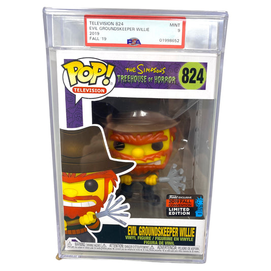 PSA Grade 9 2019 Evil Groundskeeper Willie 824 Fall Convention