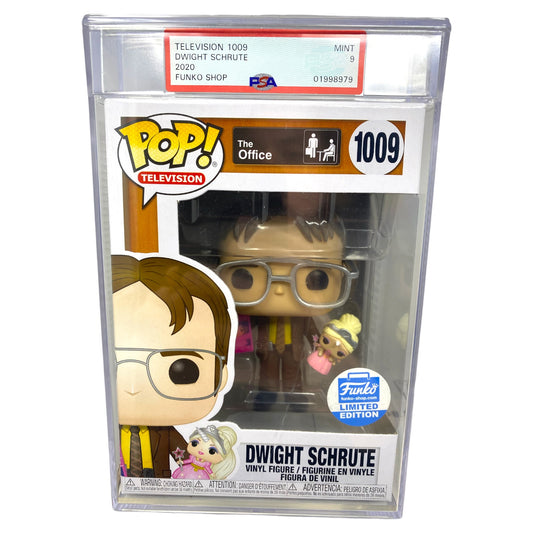 PSA Grade 9 Dwight Schrute 1009 Funko Shop Exclusive