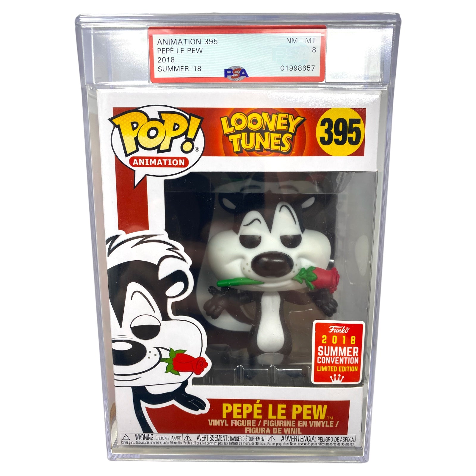 PSA Grade 8 2018 Pepe Le Pew Summer Convention – Toy Cabal