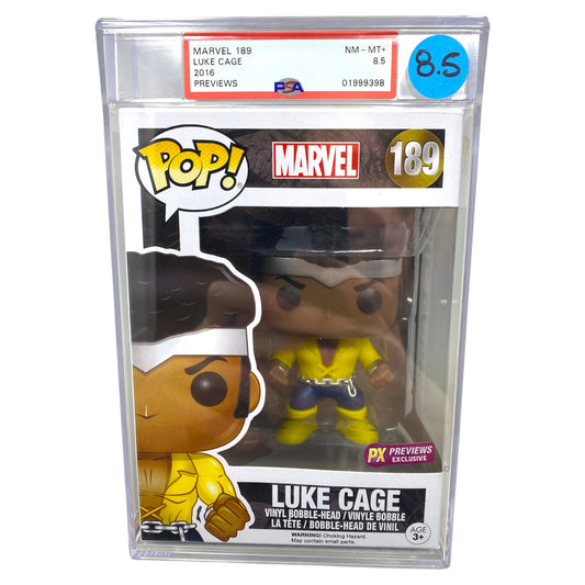 PSA Grade 8.5 2016 Luke Cage 189 PX Previews