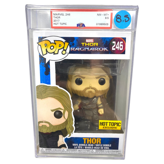 PSA Grade 8.5 2017 Thor 246 Hot Topic