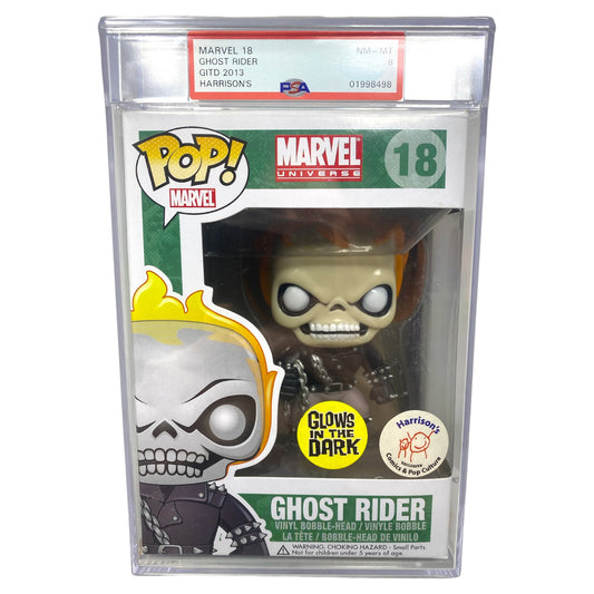 PSA Grade 8 2013 Ghost Rider 18 Glows in the Dark, Harrison’s Exclusive