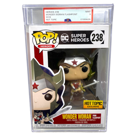 PSA Grade 9 2018 Wonder Woman From Flashpoint 238 Hot Topic