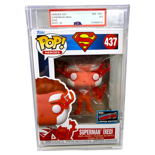 PSA Grade 8.5 2022 Superman (Red) 437 NYCC