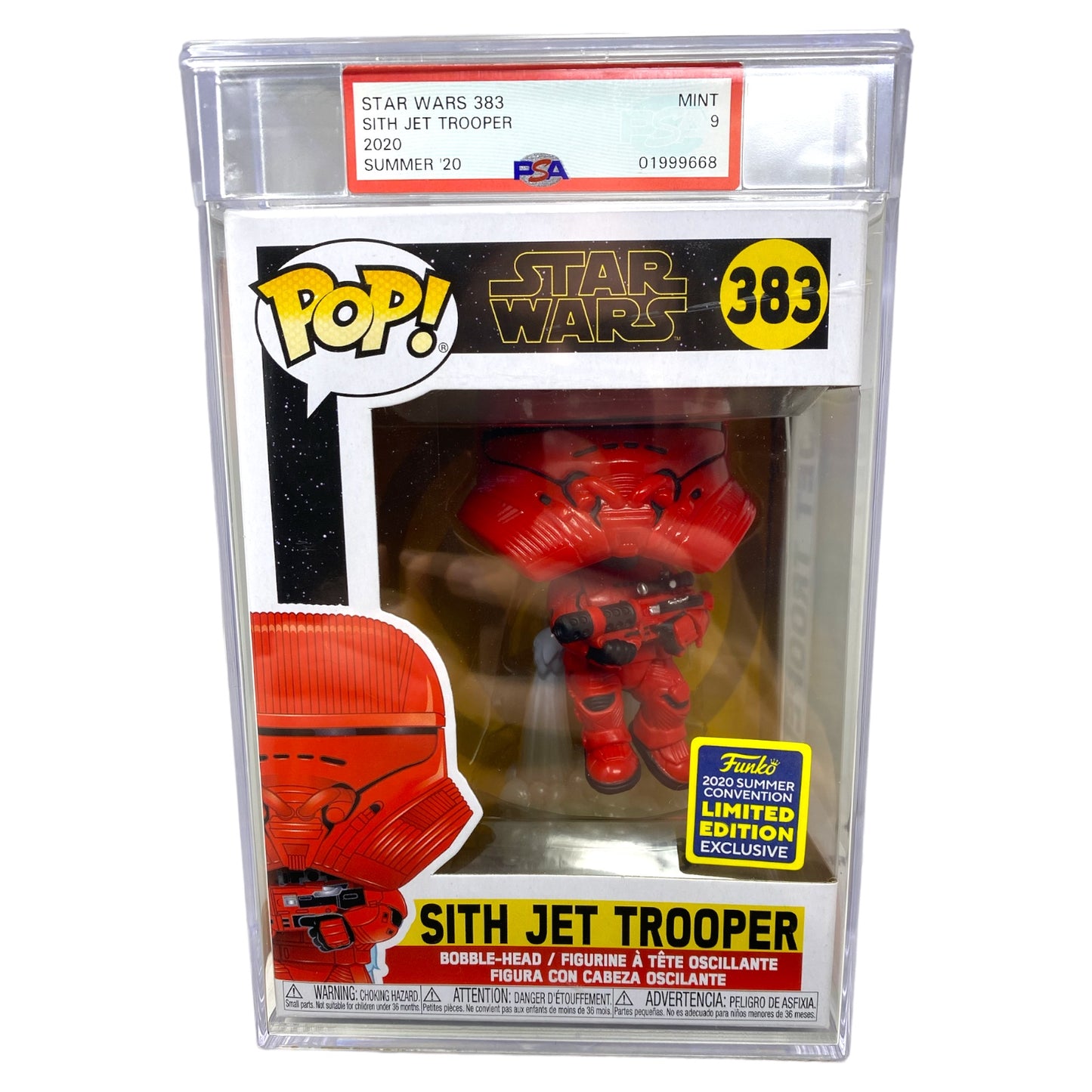 PSA Grade 9 2020 Sith Jet Trooper 383 Summer Convention