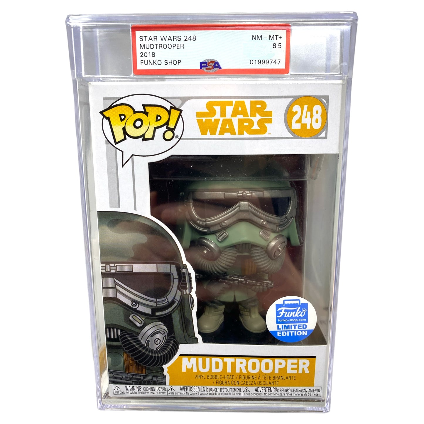 PSA Grade 8.5 2018 Mudtrooper 248 Funko Shop Exclusive