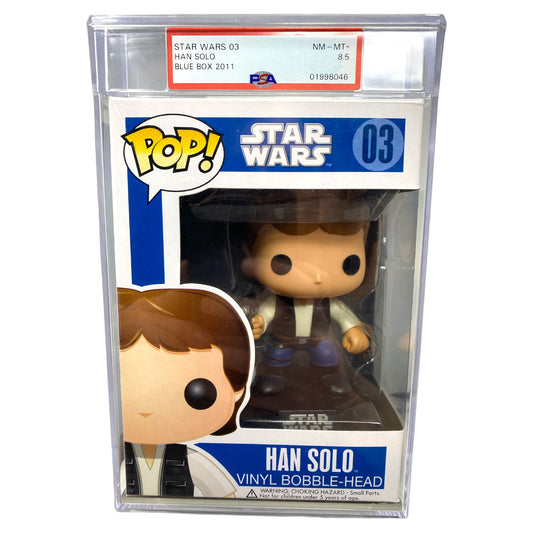 PSA Grade 8.5 2011 Han Solo 03 Blue Box