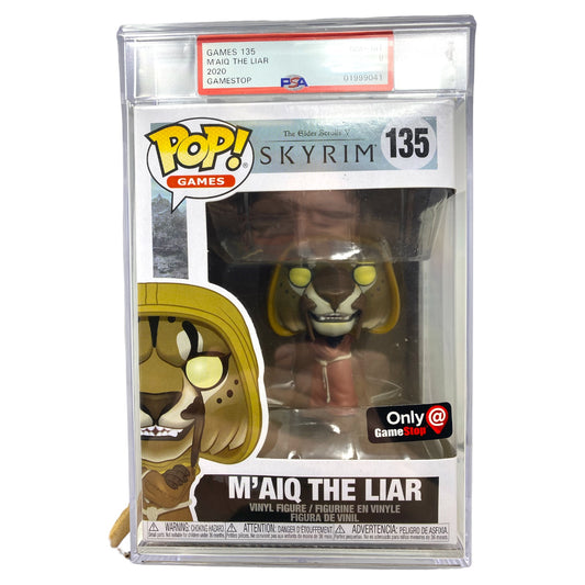 PSA Grade 8 2020 M’aiq the Liar 135 GameStop Exclusive