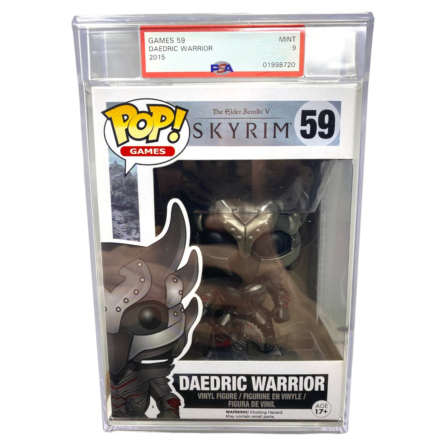 PSA Grade 9 2015 Daedric Warrior 59