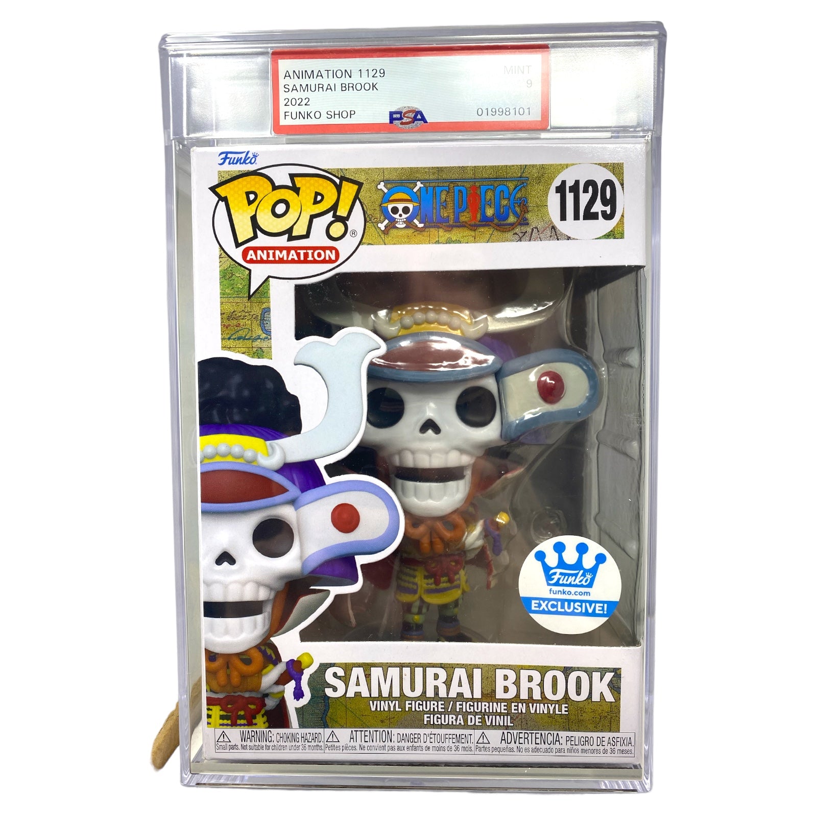 ONE PIECE - POP Animation N° 1129 - Samurai Brook avec Chase ONE PIECE - POP Animation N° 1129 - Samurai Brook avec Chase