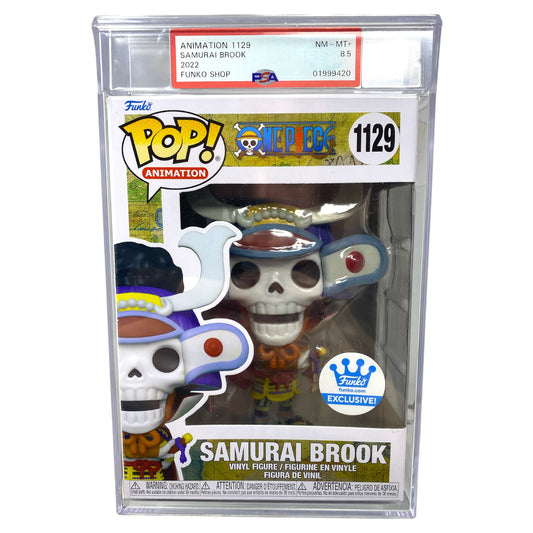 PSA Grade 8.5 2022 Samurai Brook 1129 Funko Shop Exclusive