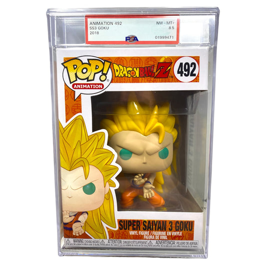 PSA Grade 8.5 2018 Super Saiyan 3 Goku 492