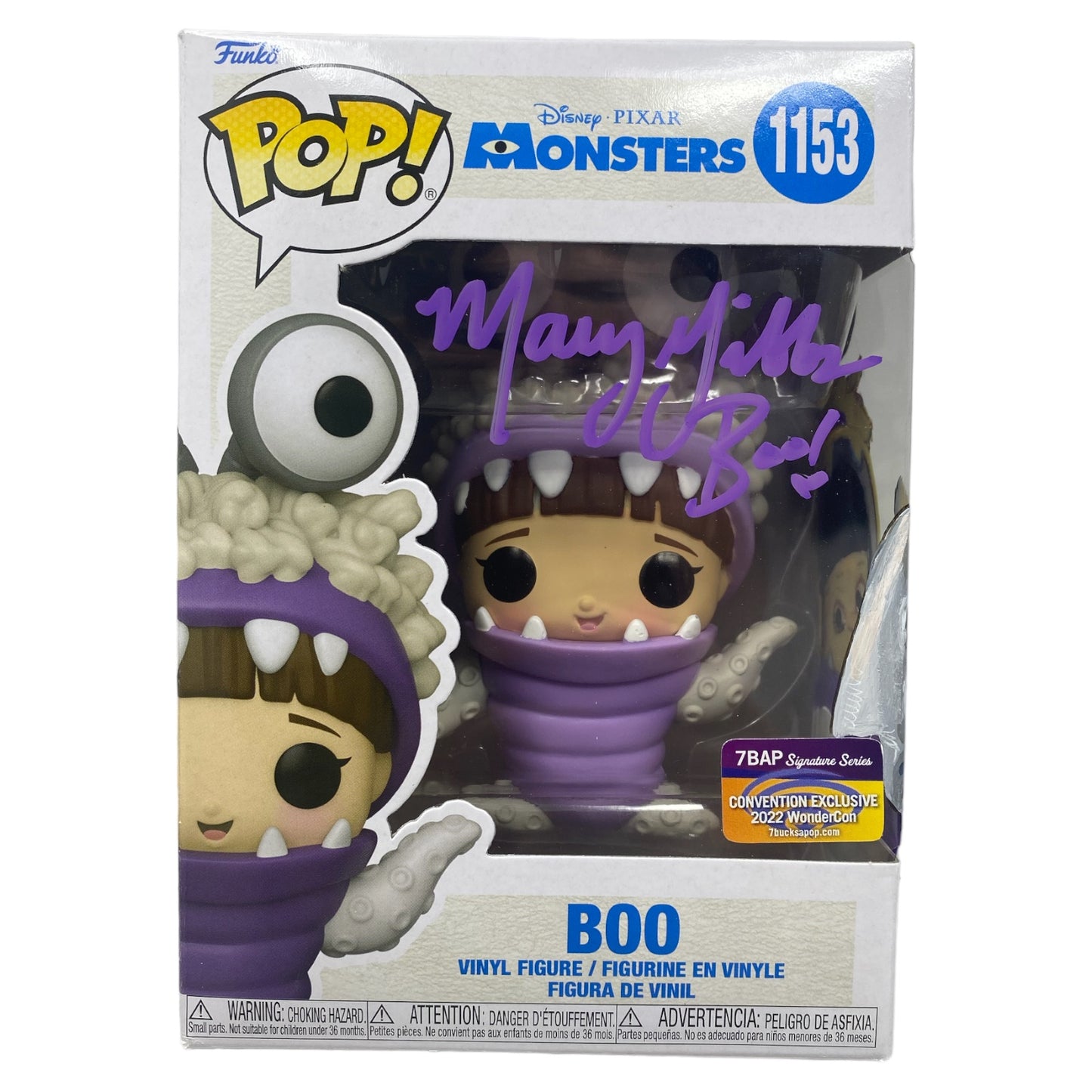 Disney - Mary Gibbs Autographed Boo 1153, signature series, TCC X DNA Custom