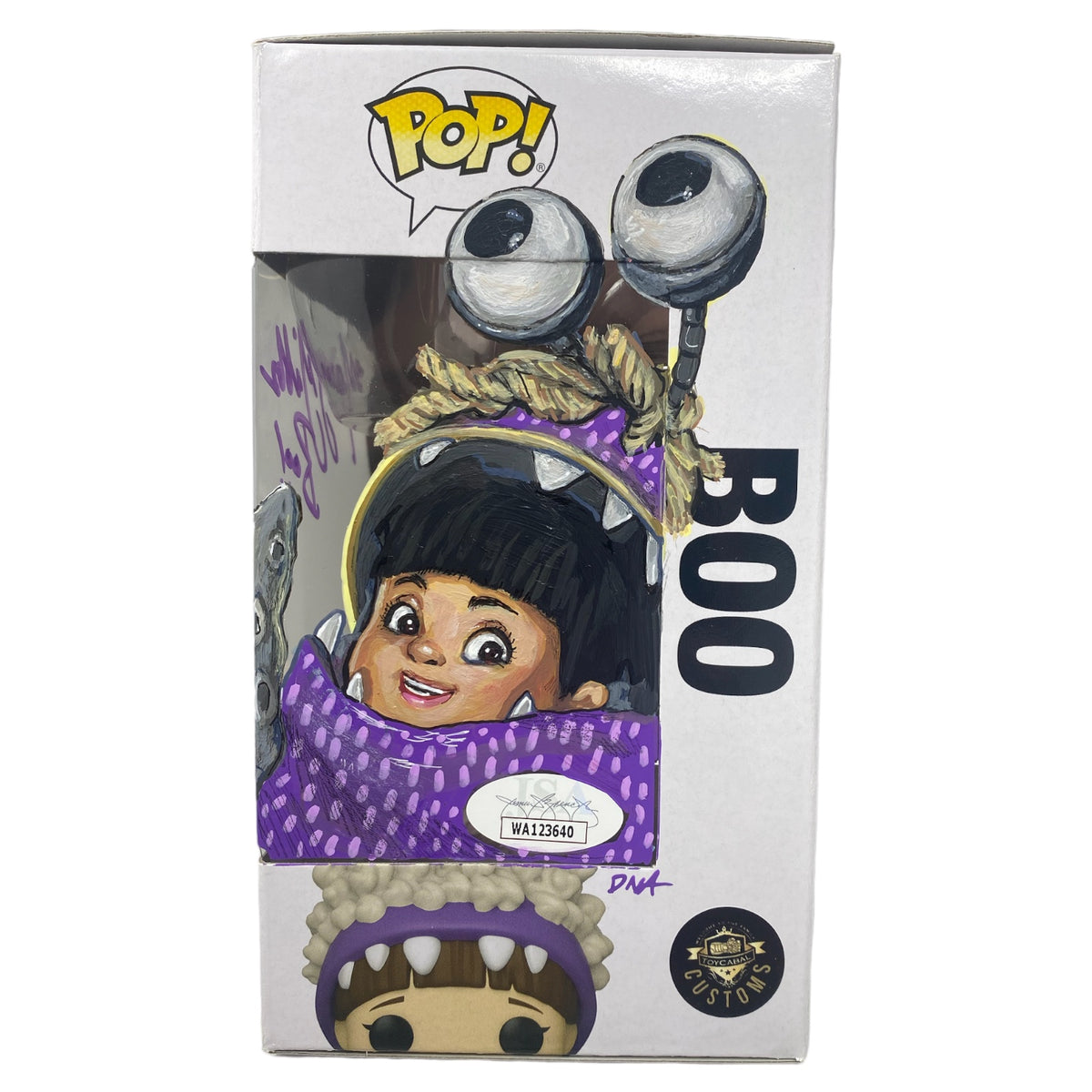 Boo Made A Collection Disney - Mary Gibbs Autographed Boo 1153, signature series, TCC X DNA ...