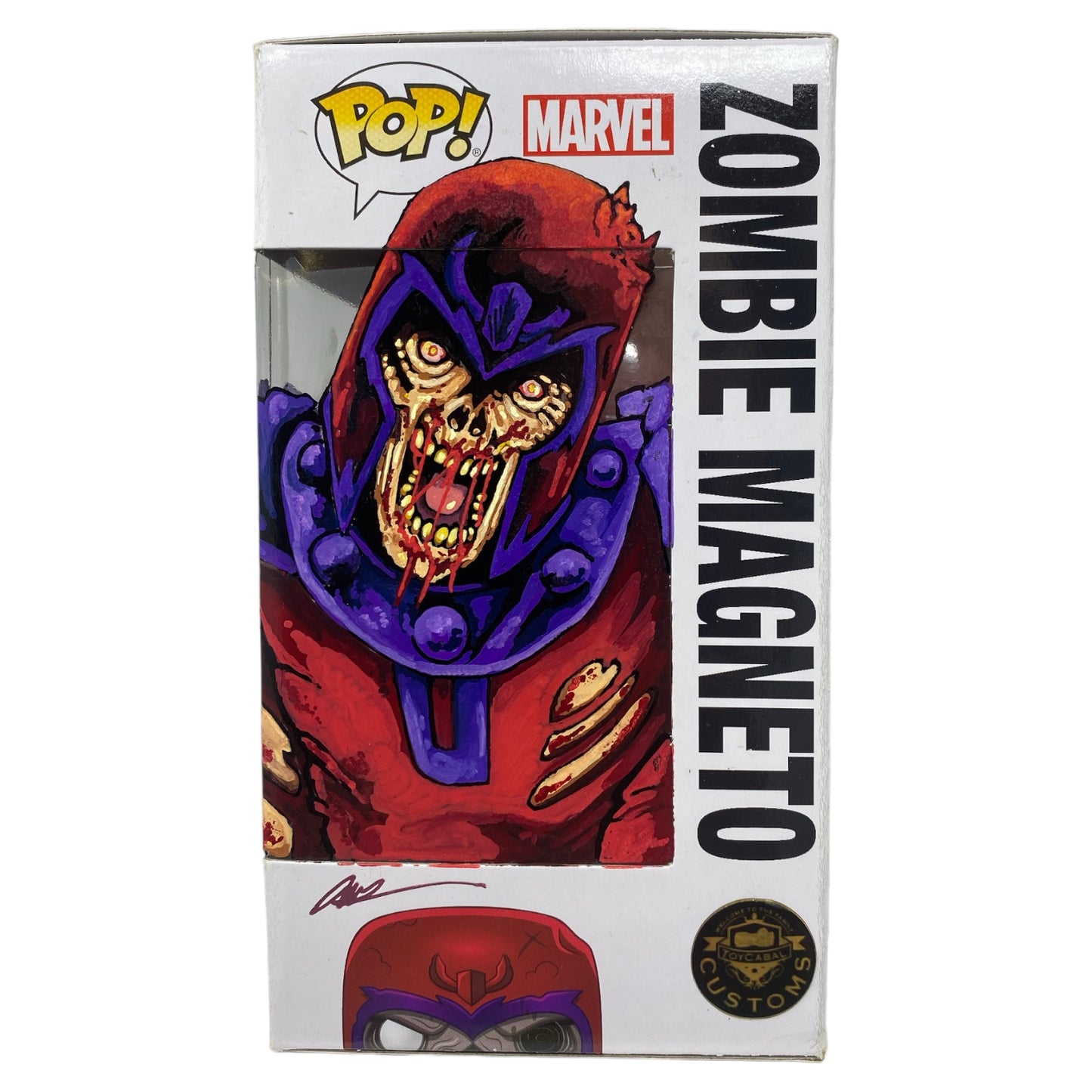 Marvel - Zombie Magneto 663 Funko Shop Exclusive, TCC X “Mooch” Custom