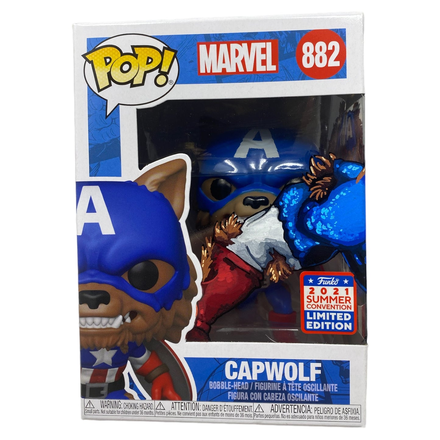 Marvel - Capwolf 882 ‘21 Summer Convention, TCC X “Mooch” Custom