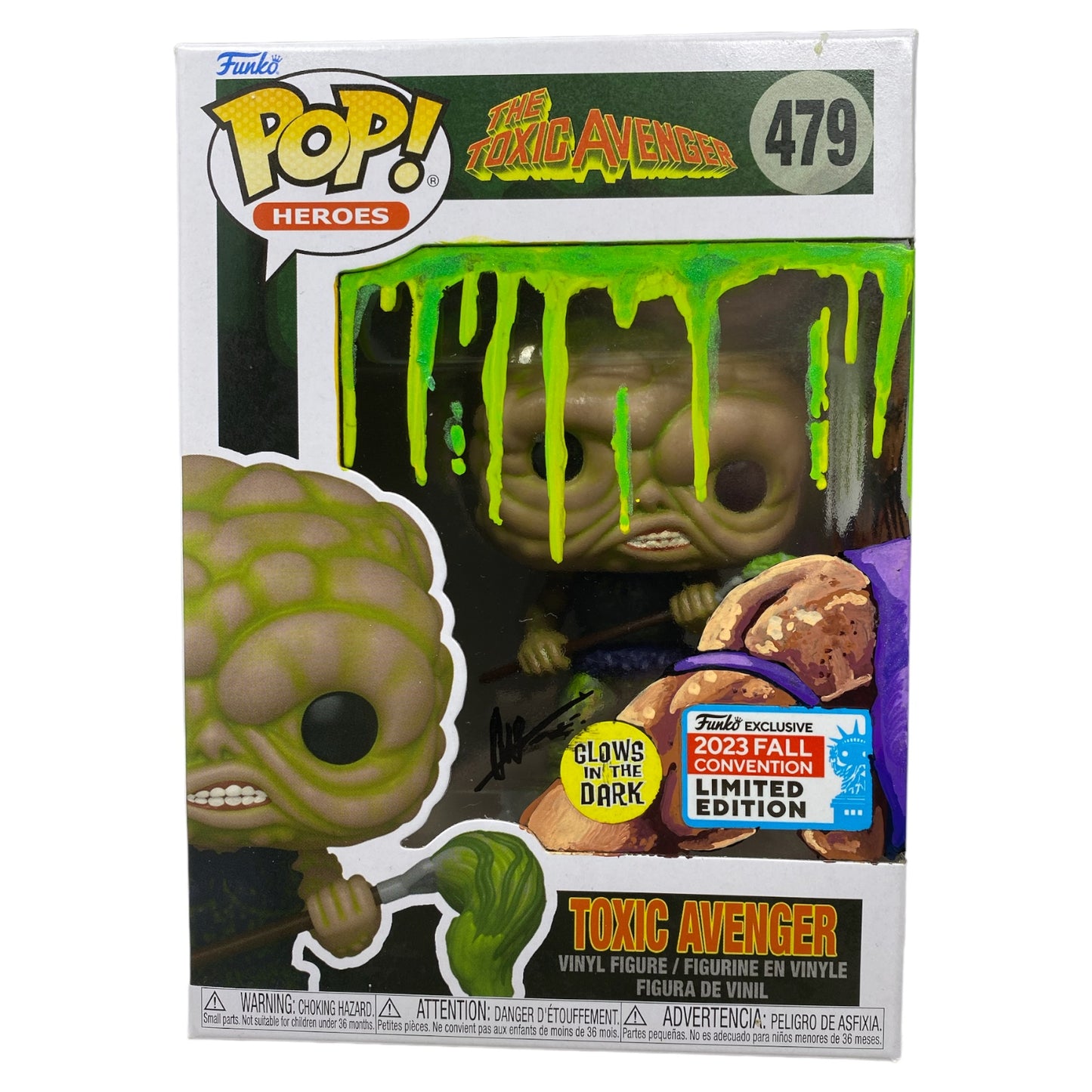 Heroes - Toxic Avenger 479 GITD, ‘23 Fall Convention, TCC X “Mooch” Custom