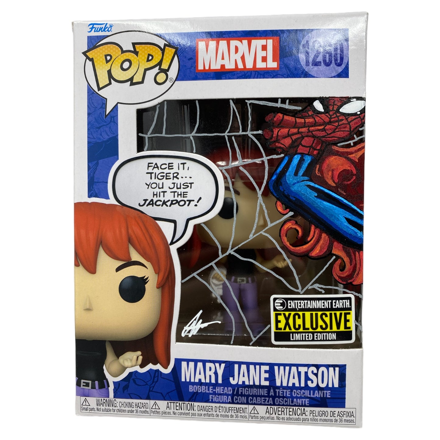Marvel - Mary Jane Watson 1260 Entertainment Earth Exclusive, TCC X “Mooch” Custom