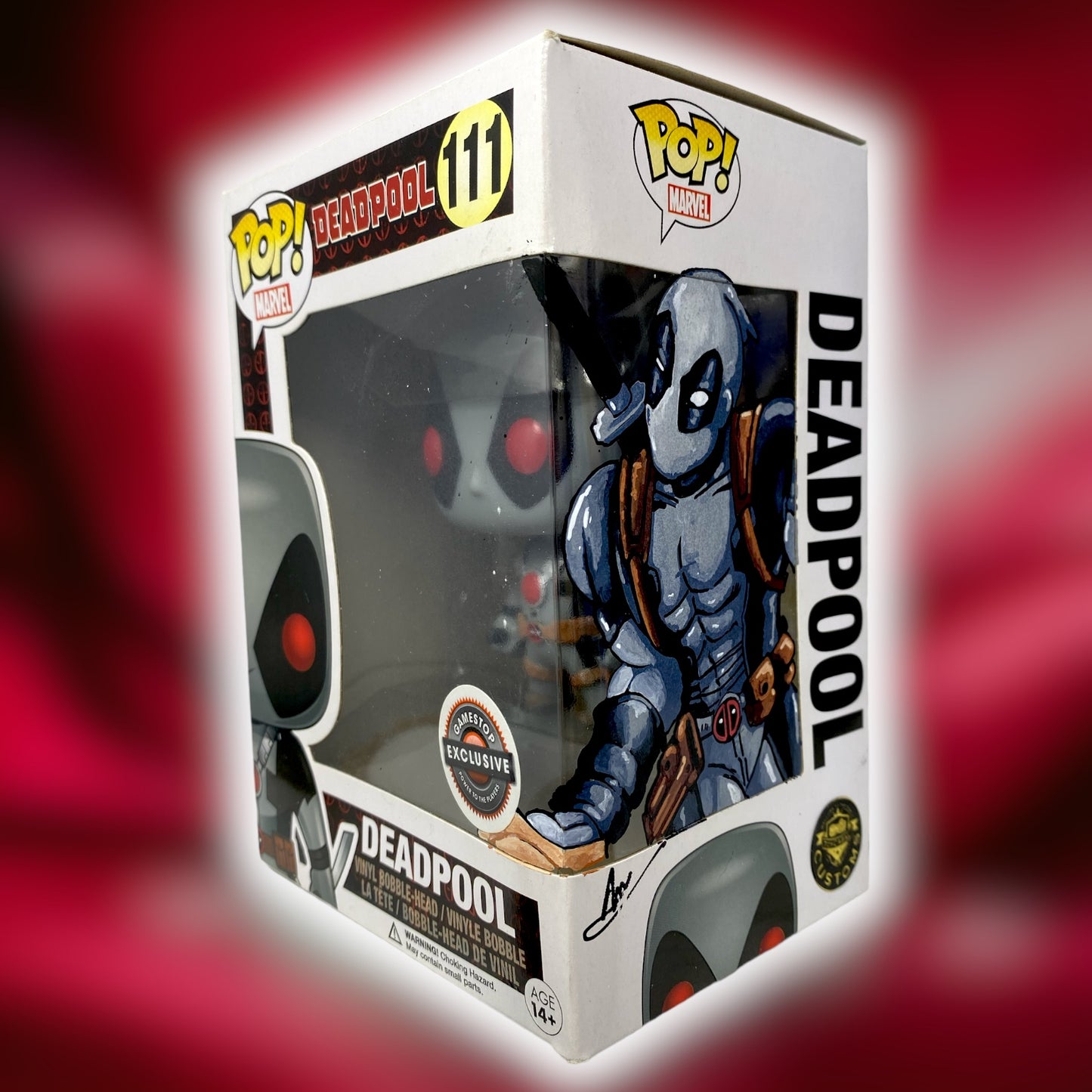 Marvel - Deadpool 111 GameStop Exclusive, TCC X “Mooch” Custom