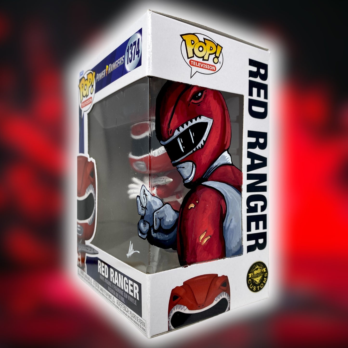 Retro - Red Ranger 1374, TCC X “Mooch” Custom