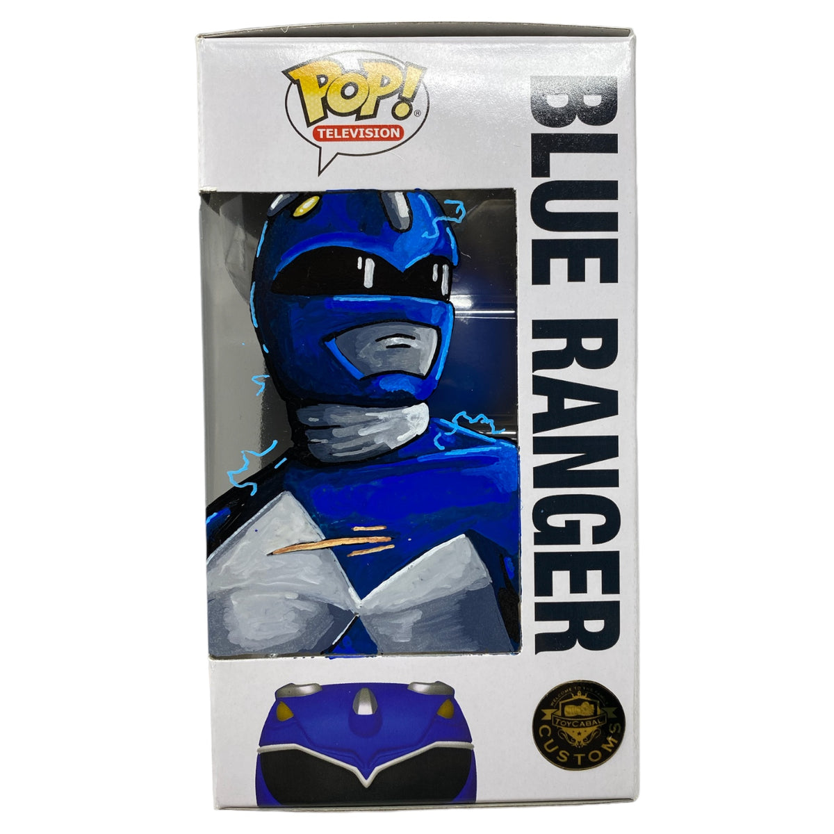 70s Blue Ranger Retro - Blue Ranger 1372, TCC X “Mooch” Custom – Toy Cabal