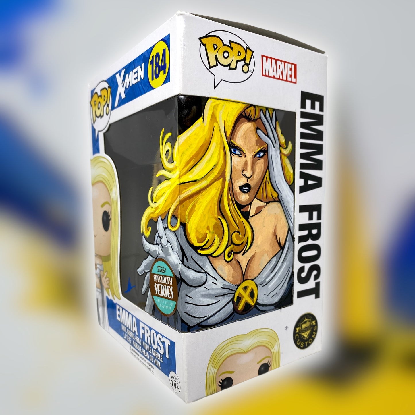 Sold Marvel - Emma Frost 184 Specialty Series, TCC X “Mooch” Custom