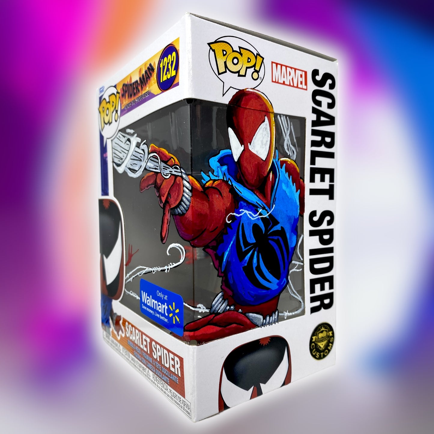 Sold Marvel - Scarlet Spider 1232 Walmart Exclusives, TCC X “Mooch” Custom