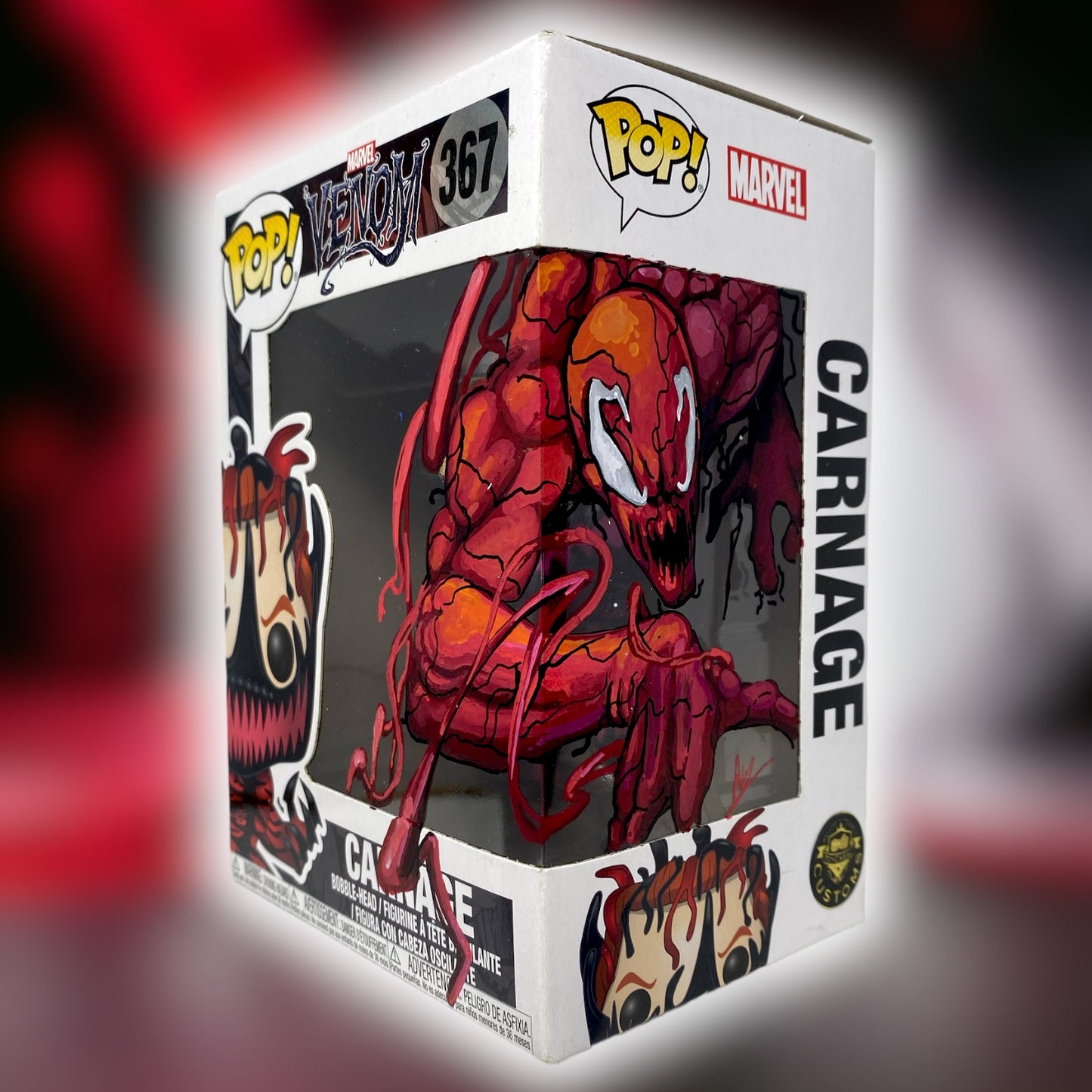 SOLD - Marvel - Carnage 367, TCC X “Mooch” Custom