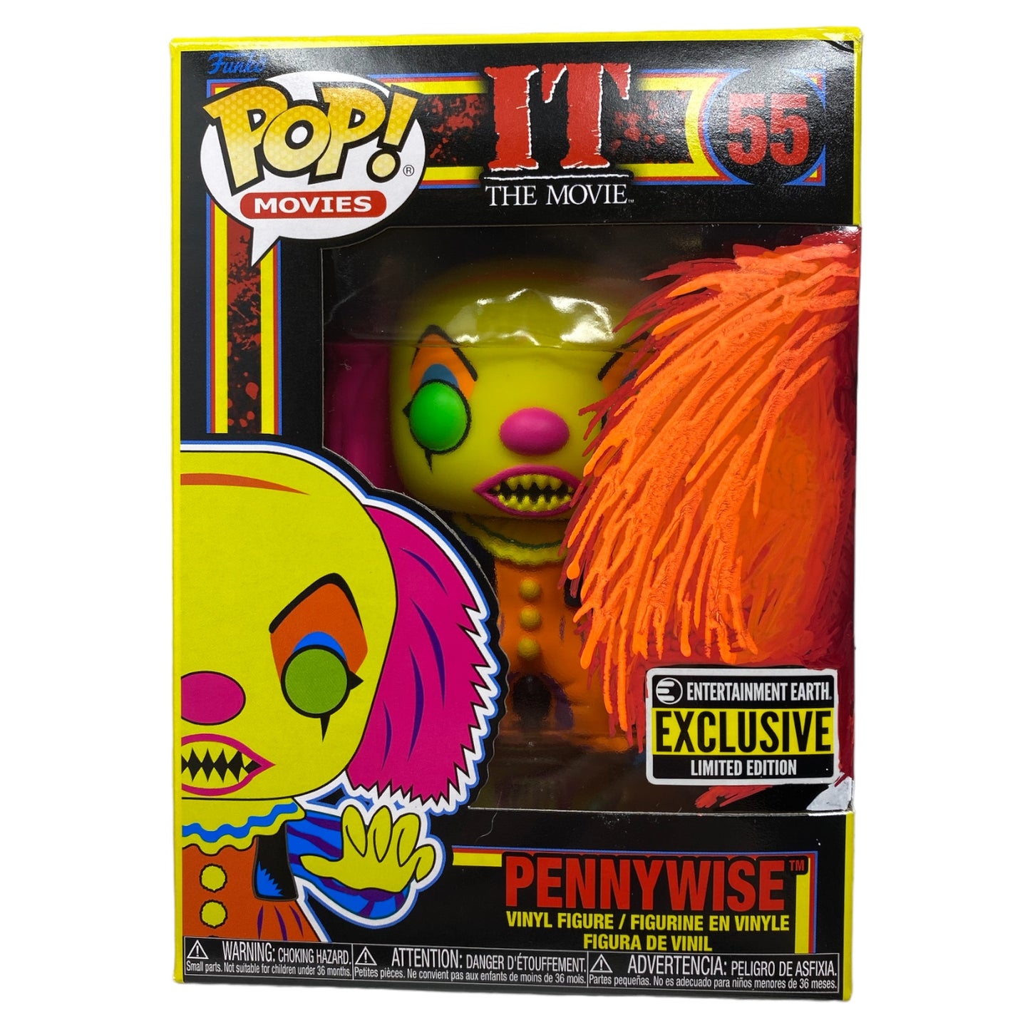 Movies - Pennywise 55, Entertainment Earth, Black Light, TCC X “Mooch” Custom