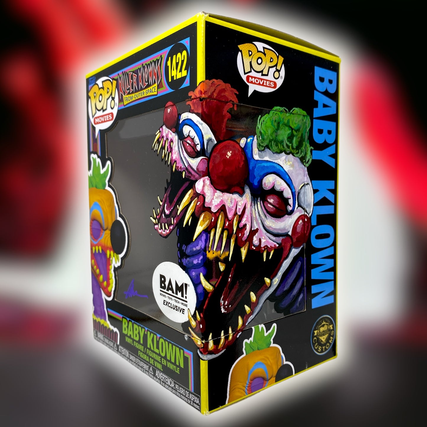 Movies - Baby Klown 1422 Black Light, BAM Exclusive, TCC X “Mooch” Custom