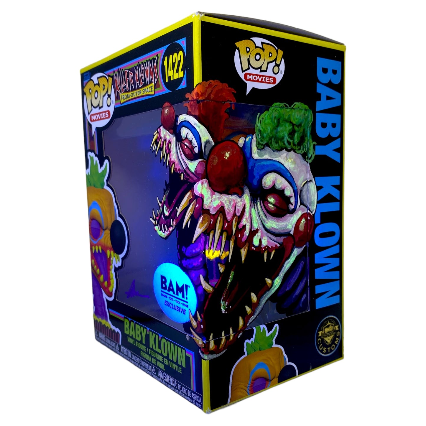 Movies - Baby Klown 1422 Black Light, BAM Exclusive, TCC X “Mooch” Custom