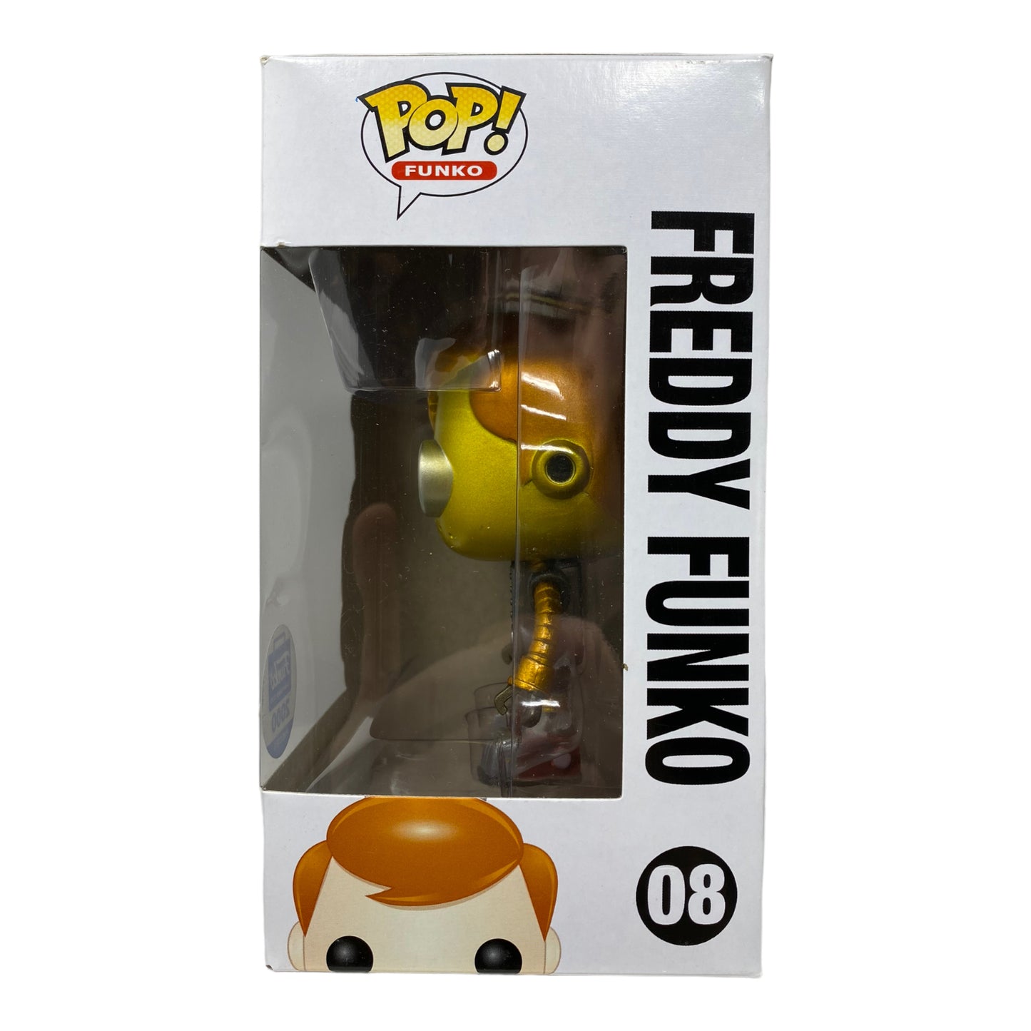 Sold - 2016 Freddy Funko Robot (Gold) 08, Funko Shop Exclusive 2000 pcs